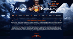 Desktop Screenshot of kosanka.cz